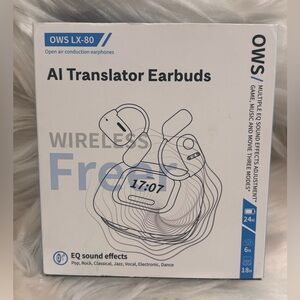 OWS LX-80 AI Translator Earbuds